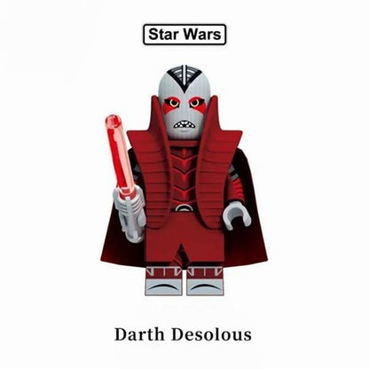 Darth Desolous / Star Wars Sith Lord Minifigure / LEGO Compatible