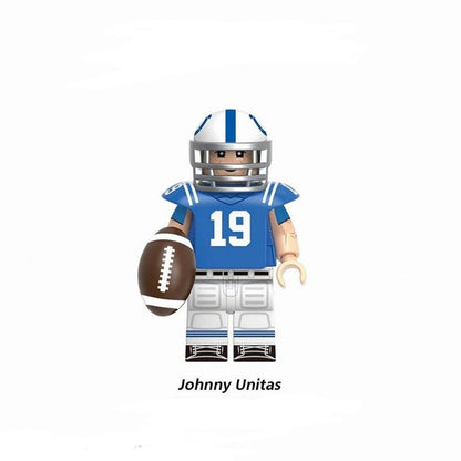 Johnny Unitas / NFL / Football / Minifigure / LEGO Compatible
