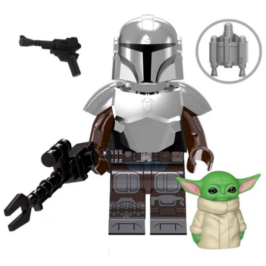 Grogu & Din Djarin / Star Wars / Minifigure / LEGO Compatible