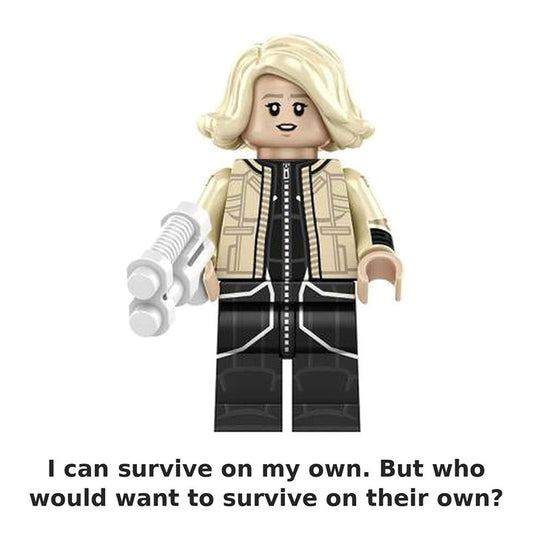 Thia / Predator Badlands / Synthetic / Minifigure / LEGO Compatible