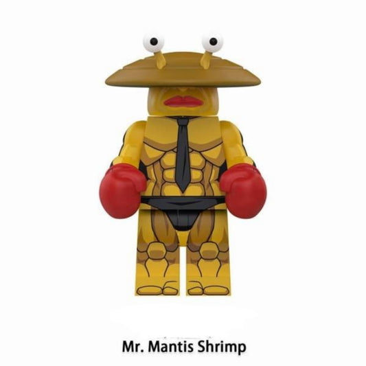 Mr. Mantis Shrimp / Dandadan LEGO compatible minifigure