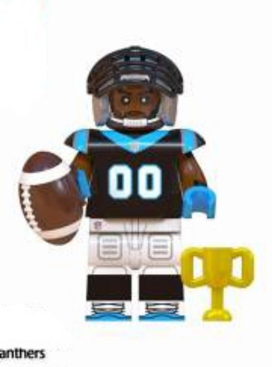 Carolina Panthers / NFL / Football / Minifigure / LEGO Compatible