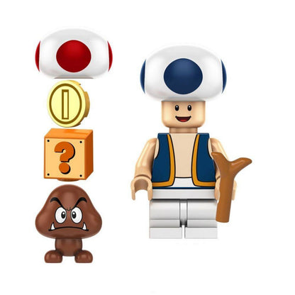 Toad / Super Mario / Nintendo / Minifigure / LEGO Compatible