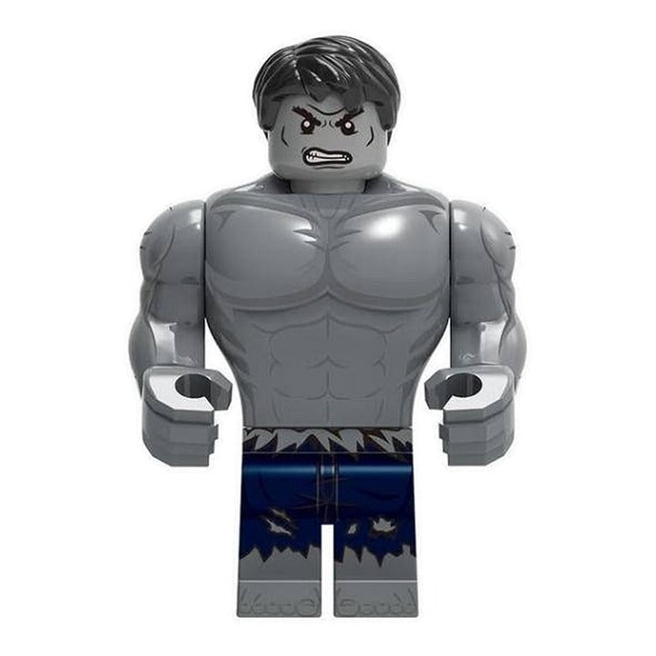 Grey Hulk / Mini Hulk / Marvel / Minifigure / LEGO Compatible
