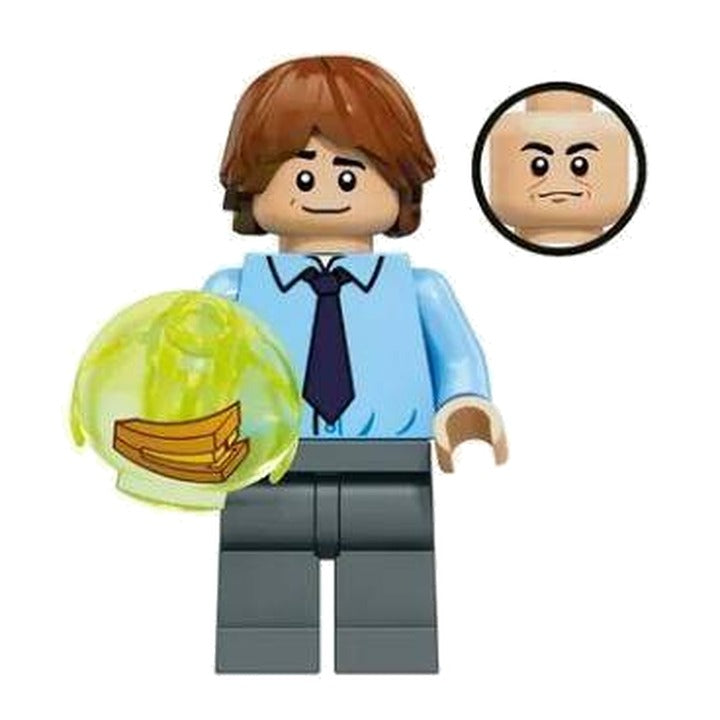 Jim Halpert / Jello Stapler / The Office LEGO compatible minifigure