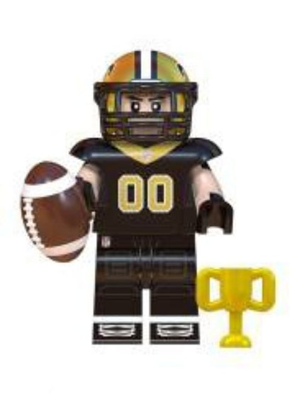 New Orleans Saints / NFL / Football / Minifigure / LEGO Compatible