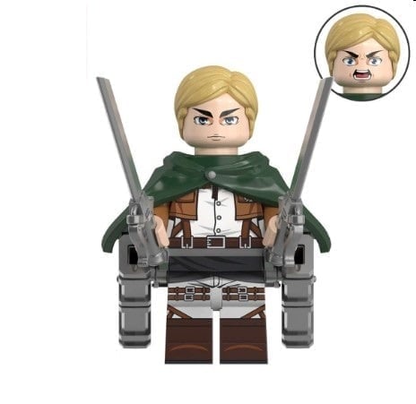 Erwin Smith / Attack on Titan / Anime LEGO compatible minifigure