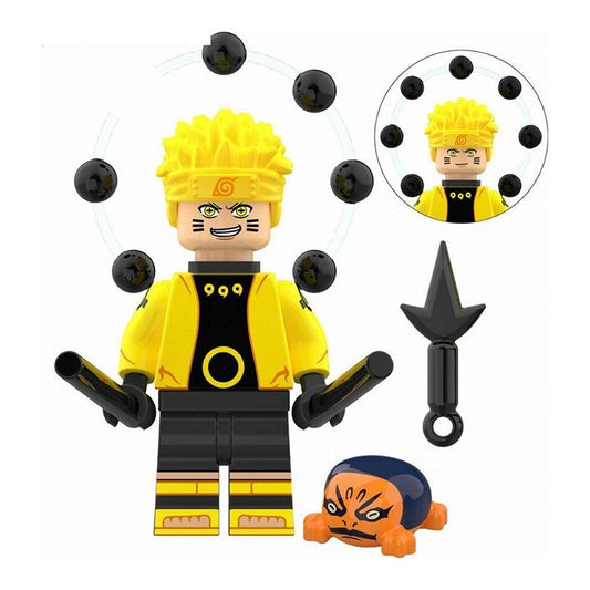 Naruto Uzumaki / Six Paths / Gamakichi / Naruto LEGO compatible minifigure