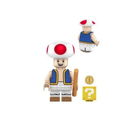 Toad & Spiny / Mario Bros / Minifigures / LEGO Compatible