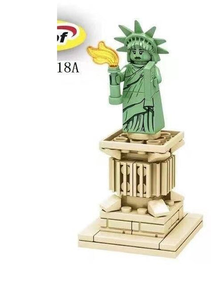 Statue of Liberty Big Fig w/ Base / New York / Minifigure / LEGO Compatible