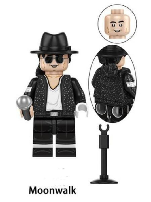 Michael Jackson / Moonwalk / Singer / LEGO Compatible