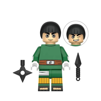 Rock Lee Bushy Brows / Naruto / Anime / Minifigure / LEGO Compatible