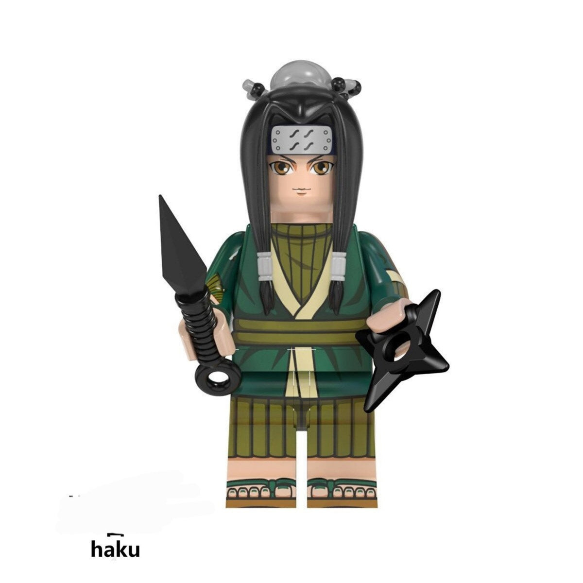 Haku / Ice Style / Naruto / Anime LEGO compatible minifigure