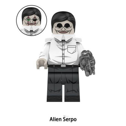 Alien Serpo / Dandadan / Minifigure / LEGO Compatible