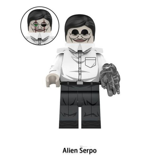 Alien Serpo / Dandadan / Minifigure / LEGO Compatible