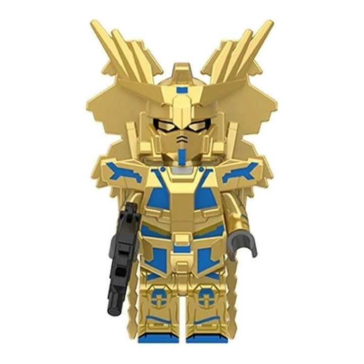 Phenex / Unicorn 03 / Gold Armor / Fighting Mech / Minifigure / LEGO Compatible