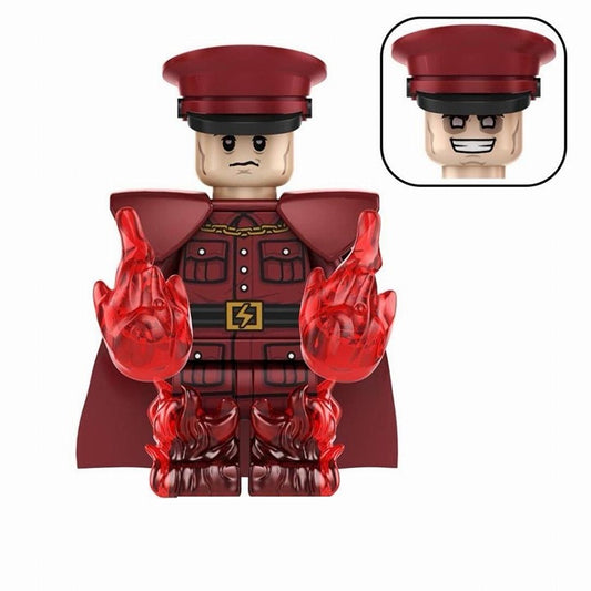 M. Bison Street Fighter Shadaloo Dictator / Minifigure / LEGO Compatible