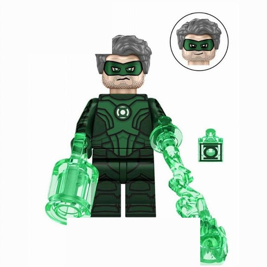 Hal Jordan Green Lantern with Construct / Minifigure / LEGO Compatible