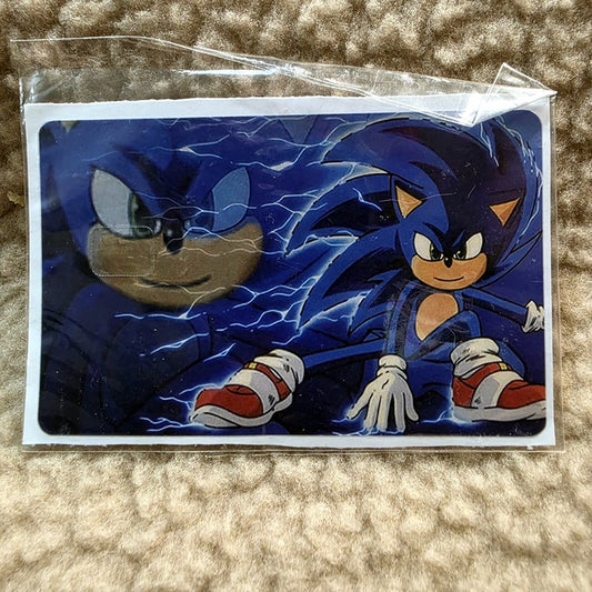 Sonic Credit Card Skin Sticker