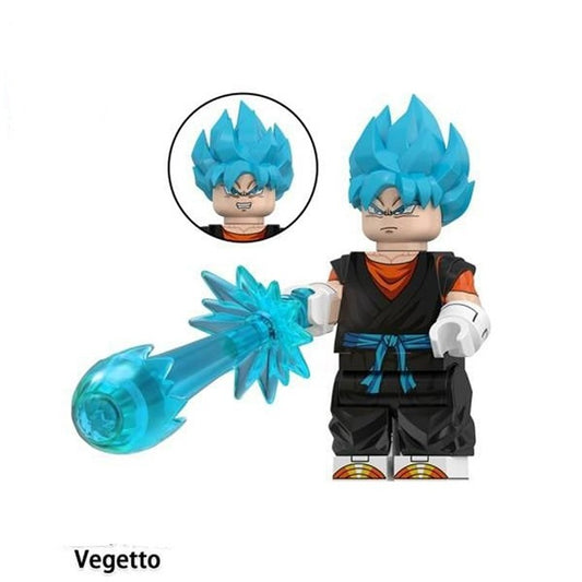 Vegito (Super Saiyan Blue) / Dragon Ball Super / Minifigure / LEGO Compatible