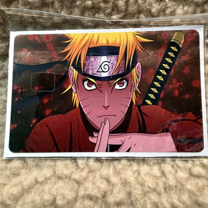 Naruto Credit Card Skin Sticker