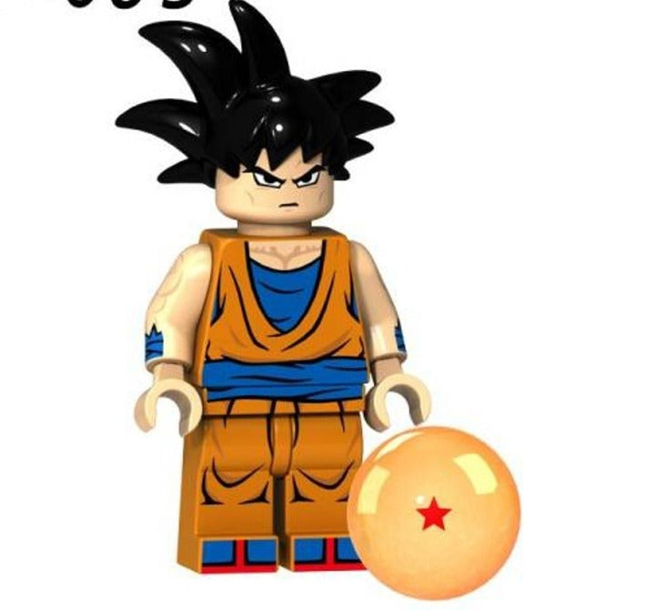 Base Goku & Dragon Ball / Dragon Ball Z LEGO compatible minifigure