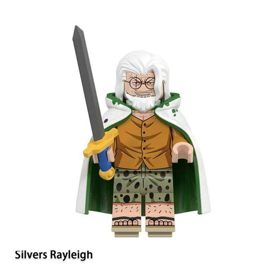 Silvers Rayleigh / Dark King / Cape / One Piece / Minifigure / LEGO Compatible