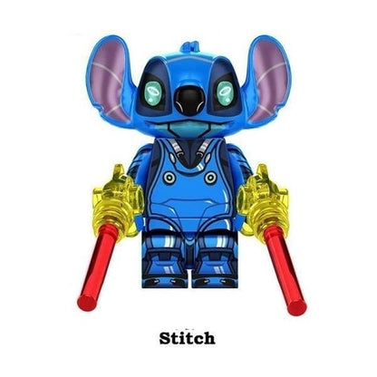 Cyborg Stitch / Lilo & Stitch / LEGO Compatible Minifigure