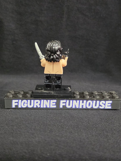 Rambo / Red Headband / Knife and Crossbow / Minifigure / LEGO Compatible