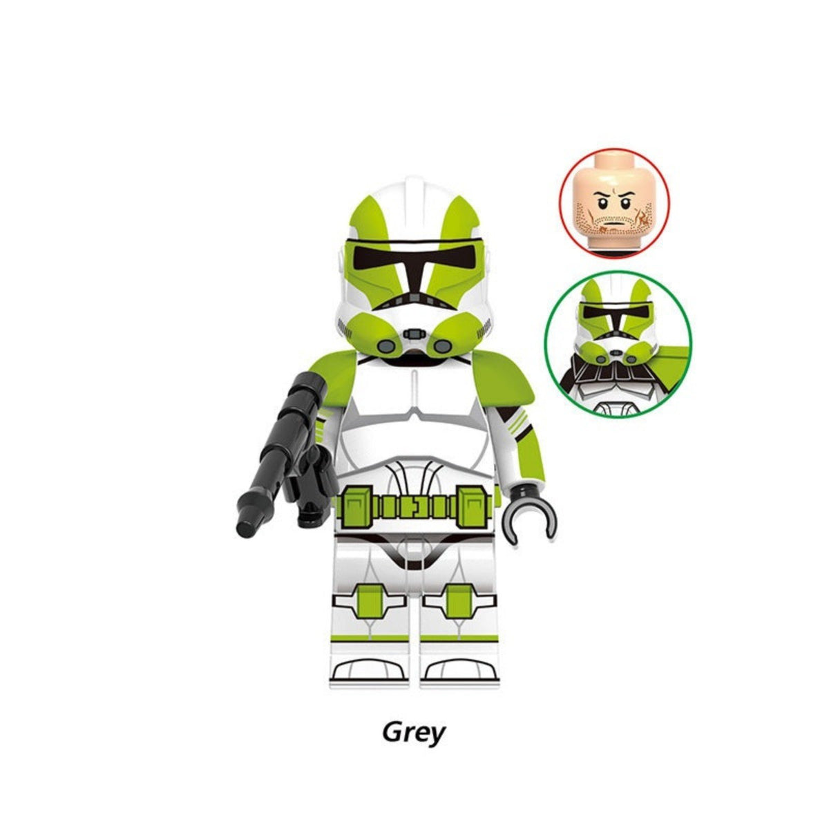 Captain Grey / Clone Trooper / Star Wars LEGO compatible minifigure
