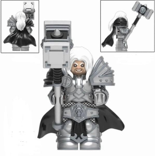Arthas Menethil V2 / Warcraft / Minifigure / LEGO Compatible