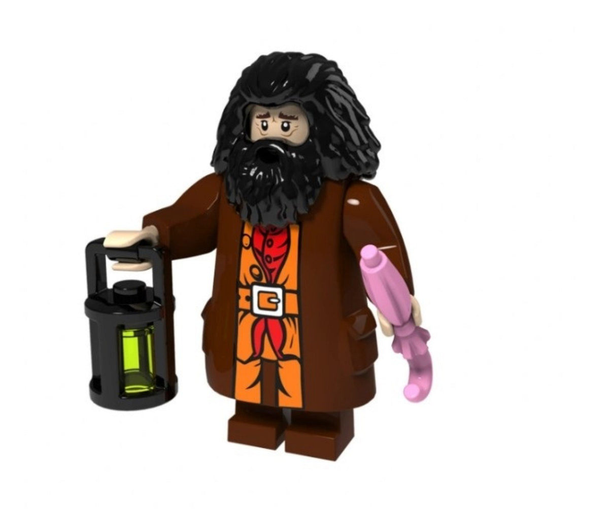 Hagrid / Hogwarts Keeper / Lantern / Harry Potter LEGO compatible minifigure