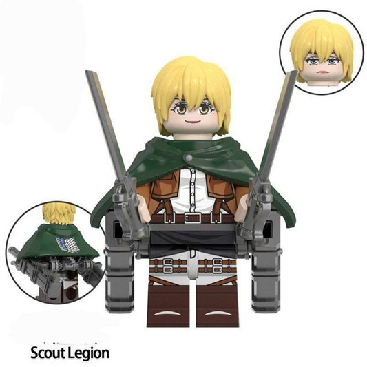 Female Scout Regiment Soldier / Attack on Titan / LEGO Compatible
