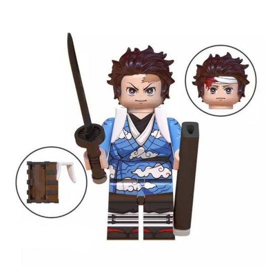 Tanjiro Kamado (Wounded) / Demon Slayer / Minifigure / LEGO Compatible