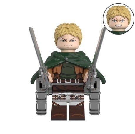 Reiner Braun / Armored Titan / Attack on Titan LEGO compatible minifigure