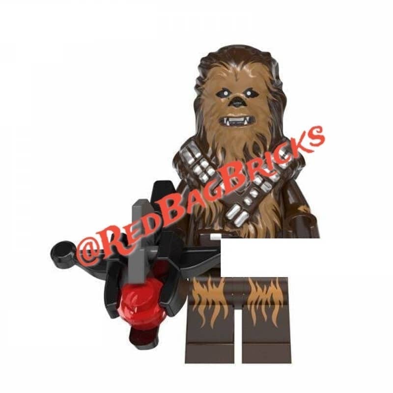 Chewbacca with Bowcaster / Star Wars LEGO compatible minifigure
