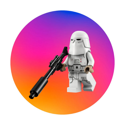 Snow Trooper / Blaster / Star Wars / Minifigure / LEGO Compatible