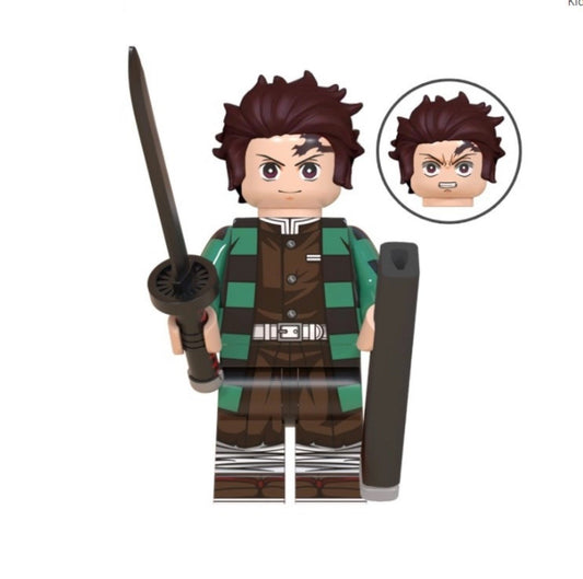 Tanjiro Kamado / Demon Slayer LEGO compatible minifigure
