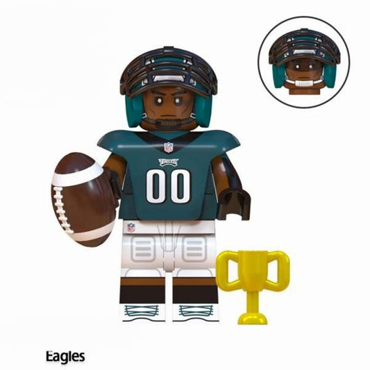 Philadelphia Eagles / NFL / Football / Minifigure / LEGO Compatible