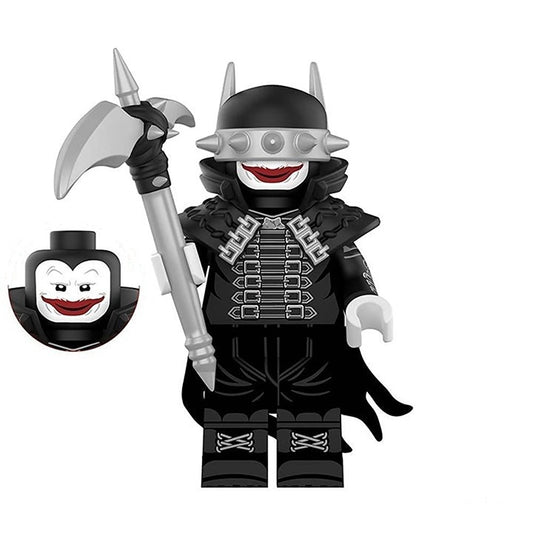 The Batman Who Laughs / Black Armor / Axe / DC / Minifigure / LEGO Compatible