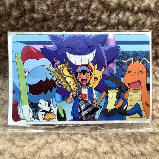 Pokemon Team Credit Card Skin Sticker