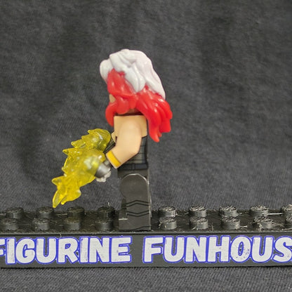 Rogue X-Men '97 / Red Hair / Flaming Hands / Minifigure / LEGO Compatible
