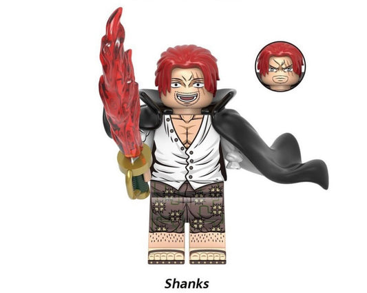 Emperor Shanks / One Piece LEGO compatible minifigure