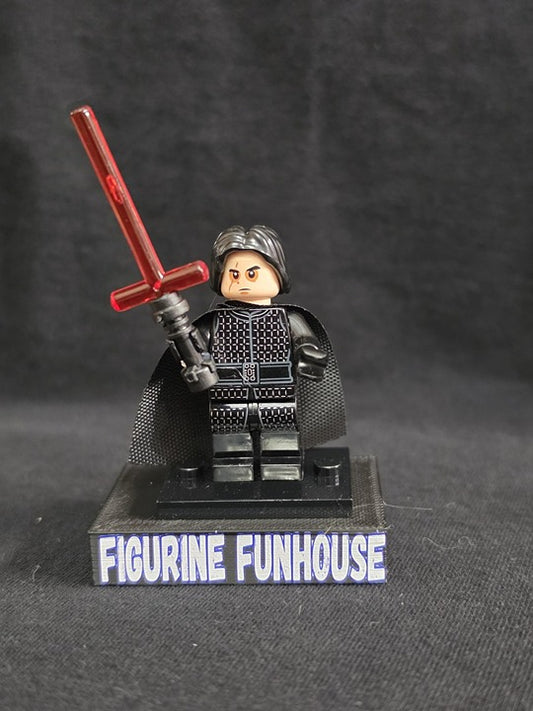 Kylo Ren / Crossguard Saber / Star Wars / Minifigure / LEGO Compatible