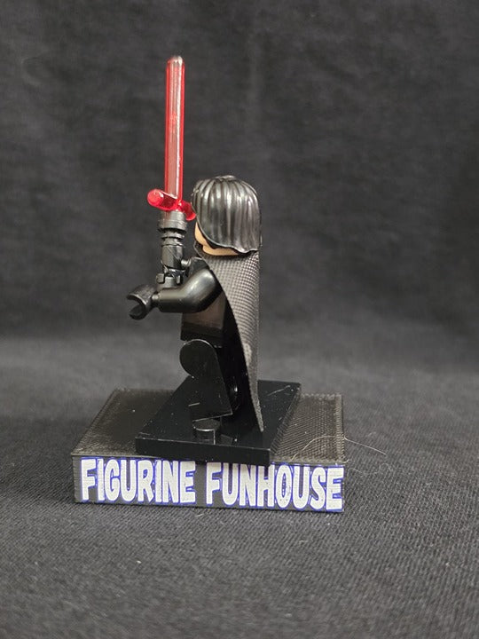 Kylo Ren / Crossguard Saber / Star Wars / Minifigure / LEGO Compatible