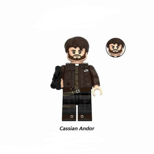 Cassian Andor / Rogue One Rebel Spy LEGO compatible minifigure