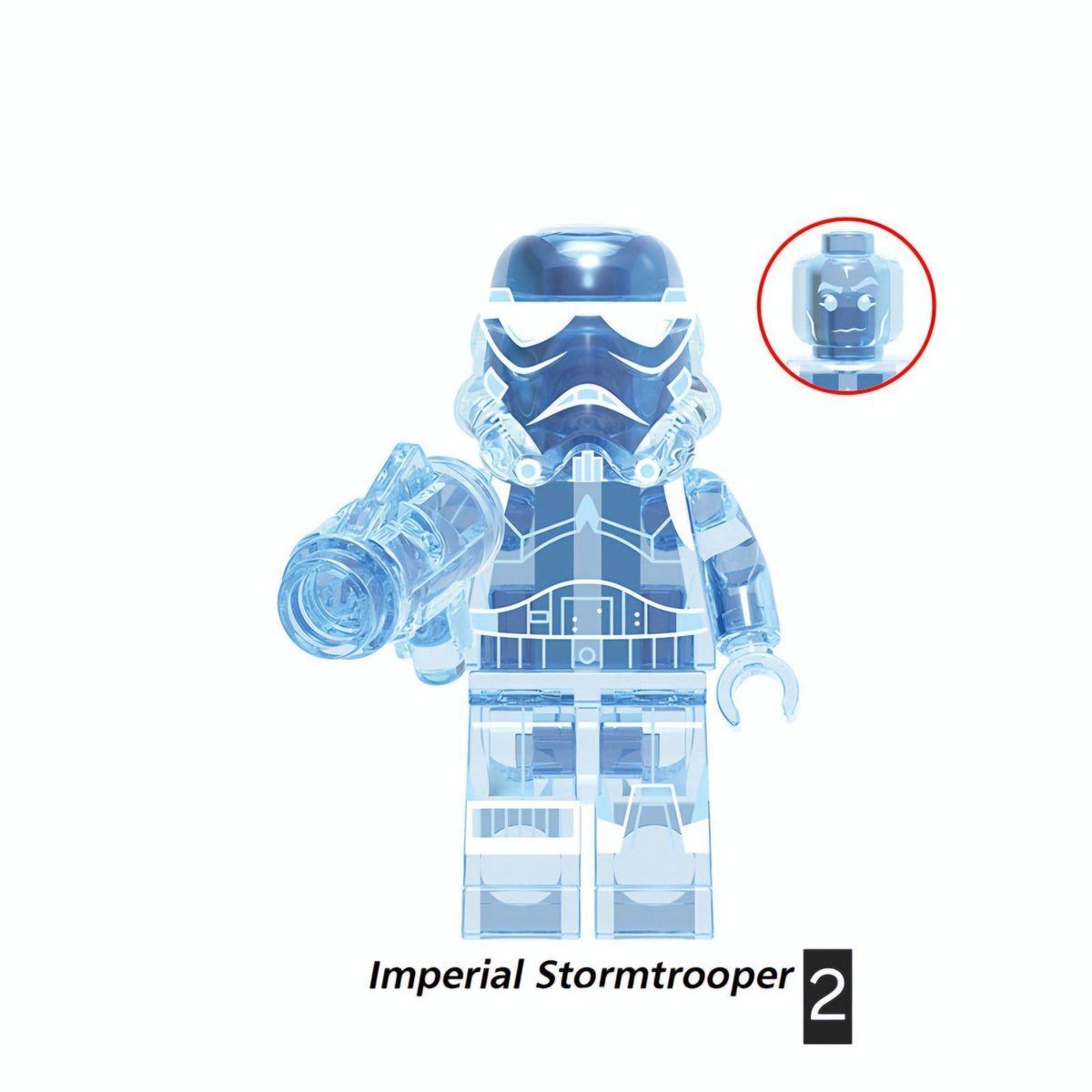 Hologram Stormtrooper / Imperial Star Wars LEGO compatible minifigure
