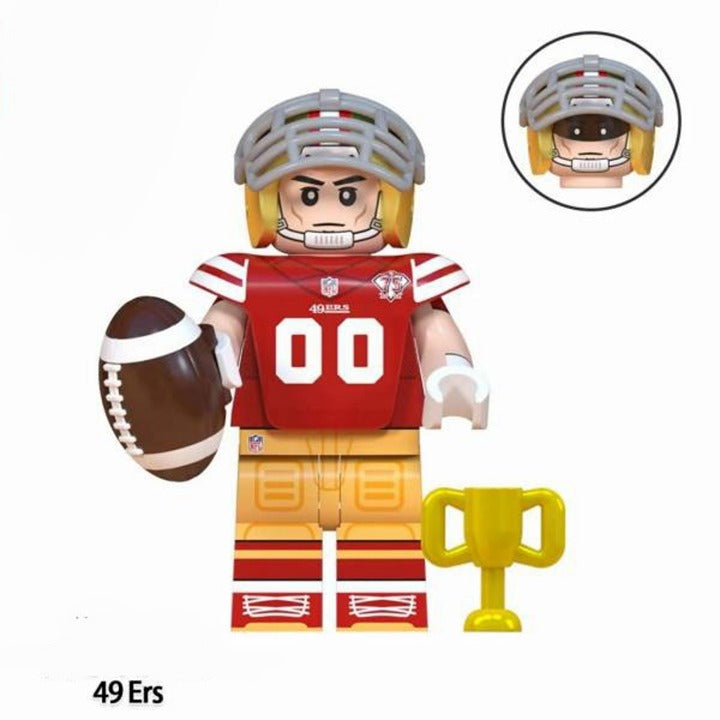 San Francisco 49ers / NFL / Football / Minifigure / LEGO Compatible