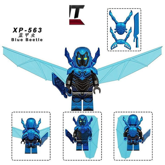 Blue Beetle / Jaime Reyes / Blue Wings / DC / Minifigure / LEGO Compatible