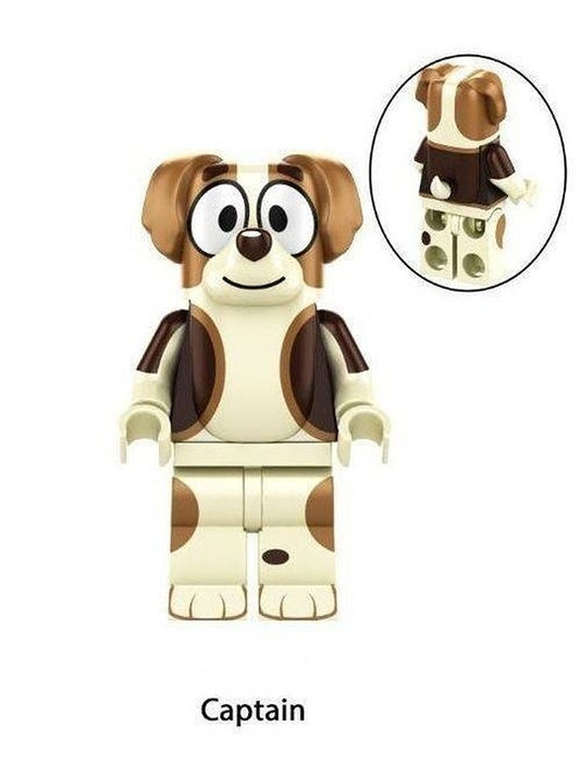 Captain / Hound / Bluey / Minifigure / LEGO Compatible